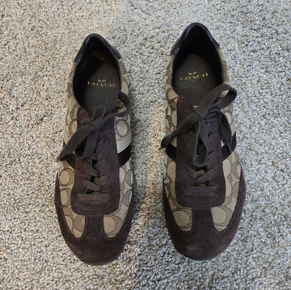 Coach tennis shoes